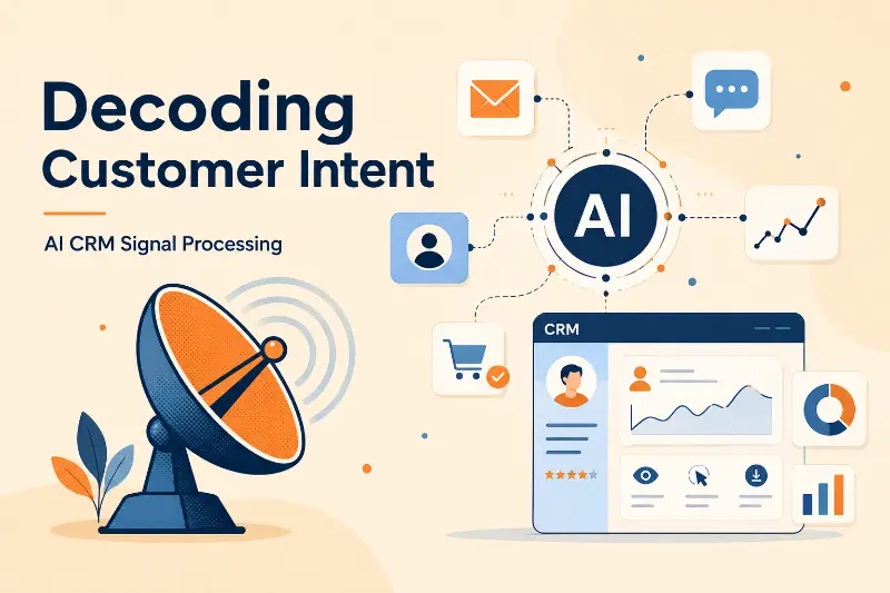 Customer Intent Modeling Decoding Customer Intent: The Power of AI CRM Signal Processing ...